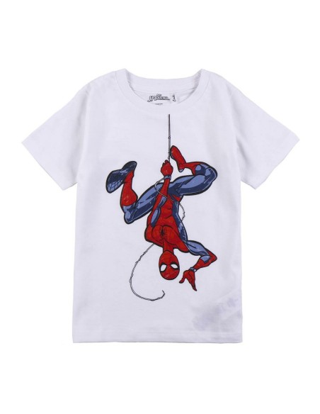 Kurzarm-T-Shirt für Kinder Spider-Man Weiß