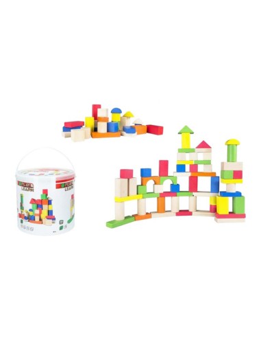 Building Blocks Game Woomax 100 pcs 100 Pieces