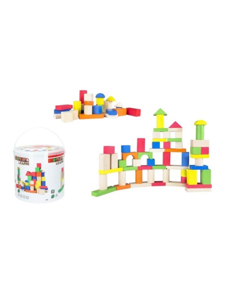 Gioco di Costruzioni con Blocchi Woomax 100 pcs 100 Pezzi