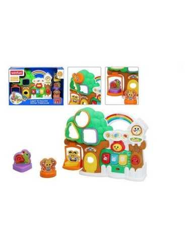 Interaktives Spielzeug WinFun Sorter Treehouse Winfun 32 x 24,5 x 7 cm