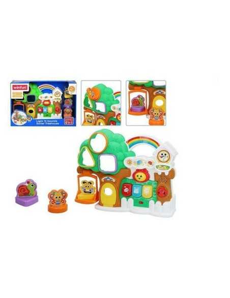 Interaktives Spielzeug WinFun Sorter Treehouse Winfun 32 x 24,5 x 7 cm