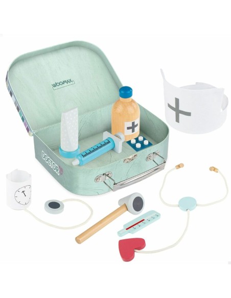 Coffret Médical avec Accessoires en jouet Woomax (10 pcs)