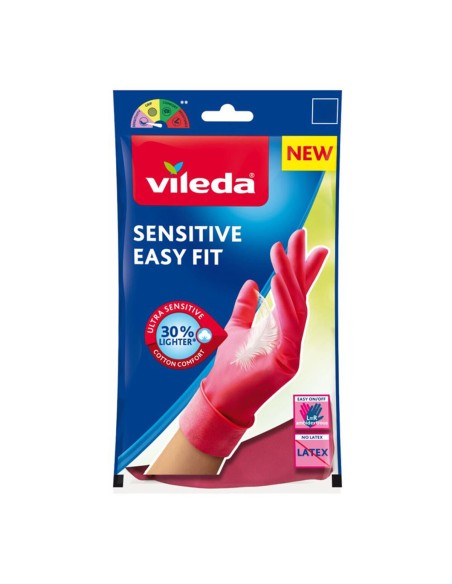 Guanti di nitrile Vileda Easy Fit 168412 M