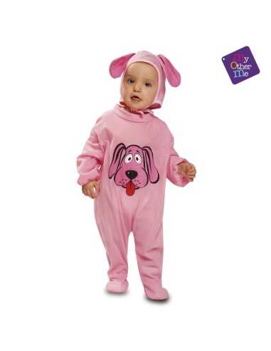 Costume for Babies My Other Me Pink Dog 7-12 Months (2 Pieces)