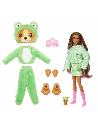 Doll Barbie CUTIE REVEAL CHIEN GRENOUILLE