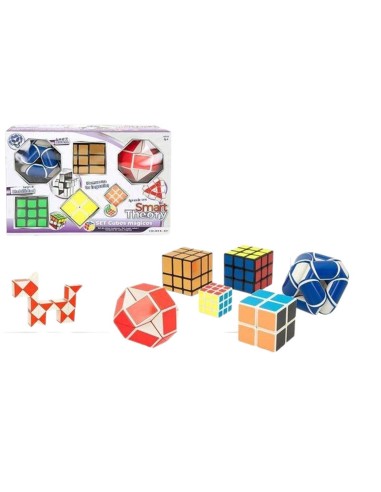 Cube Magique Casse-Tête Colorbaby 6 Pièces