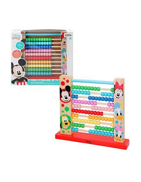 Wooden Abacus Mickey & Minnie Disney