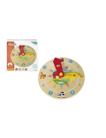 Gioco Educativo Woomax Orologio (Ø 18 cm)