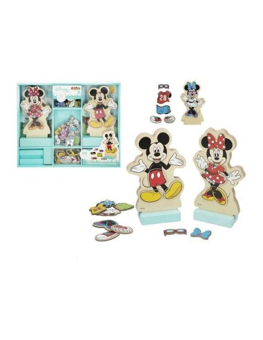 Educational Game Disney Cothes Magnetic 54 Pieces