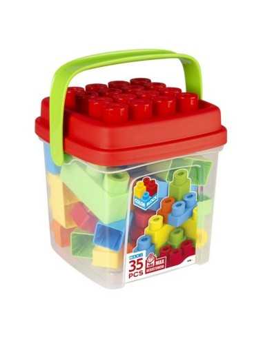 Boat with Building Blocks Color Block 35 Pieces (35 pcs)