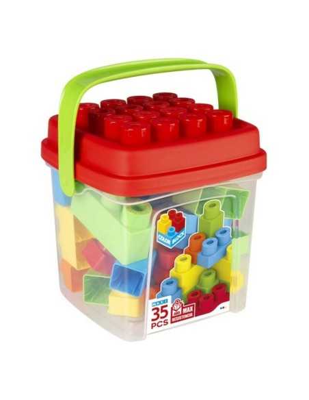 Boat with Building Blocks Color Block 35 Pieces (35 pcs)