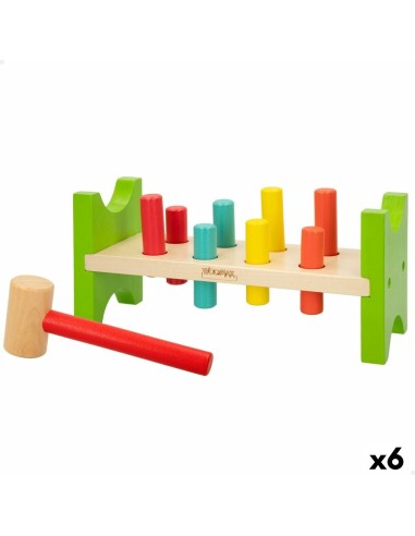 Jeu d’habileté Woomax 10 Pièces 26 x 12 x 9 cm (6 Unités)