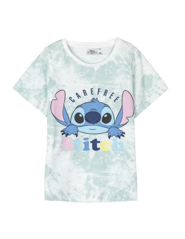 Child's Short Sleeve T-Shirt Stitch Multicolour