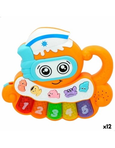 Jouet interactif Colorbaby 16,5 x 14,5 x 3,2 cm (12 Unités)