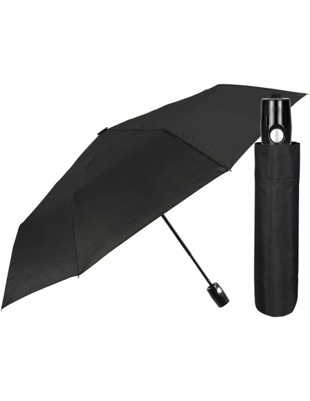 Parapluie pliable Perletti Noir 96 cm Automatique