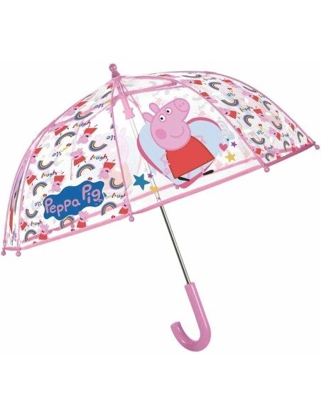 Regenschirm Peppa Pig Perletti Fiberglas Ø 64 cm Für Kinder