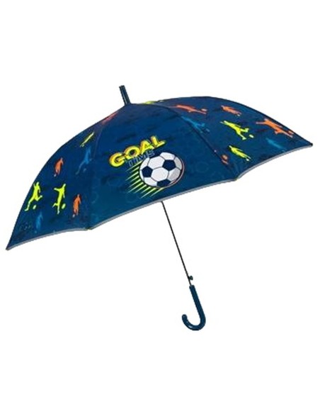 Regenschirm Perletti Blau Fiberglas 97 cm Für Kinder Fussball