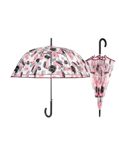 Umbrella Perletti Pink Transparent Microfibre Ø 89 cm Sheets