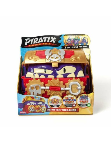 Playset Magicbox Piratix 16,8 x 17,3 x 11,9 cm Coffre