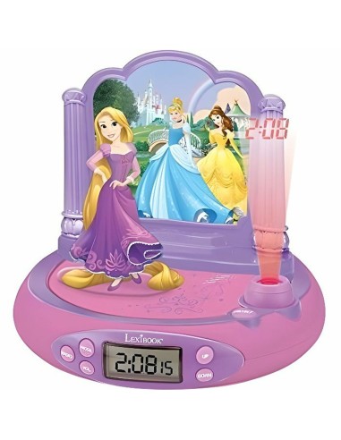 Orologio Sveglia Lexibook Disney Princess Proiettore