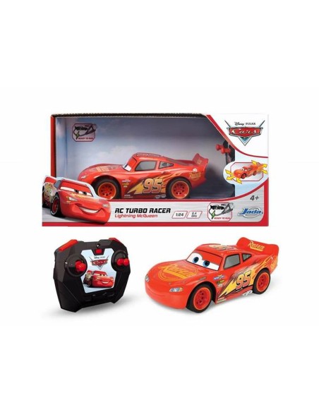 Voiture Télécommandée Cars Turbo Racer Lightning McQueen 1:24 17 cm