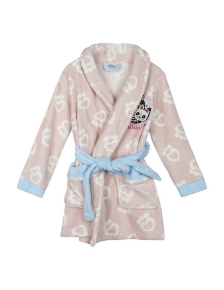 Children's Dressing Gown Gabby's Dollhouse Pink