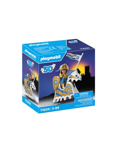 Ensemble de jouets Playmobil Chevalier Médiéval 15 Pièces