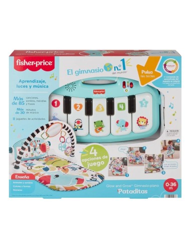 Tappeto da gioco Fisher Price Kick and Play Sonaglio Pianoforte ES