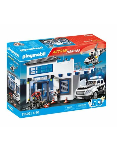 Playset Playmobil 71602 Poliziotto