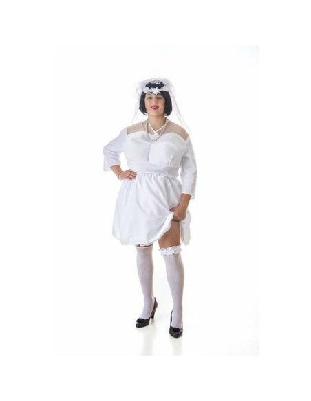 Costume per Adulti Bianco Fidanzata M