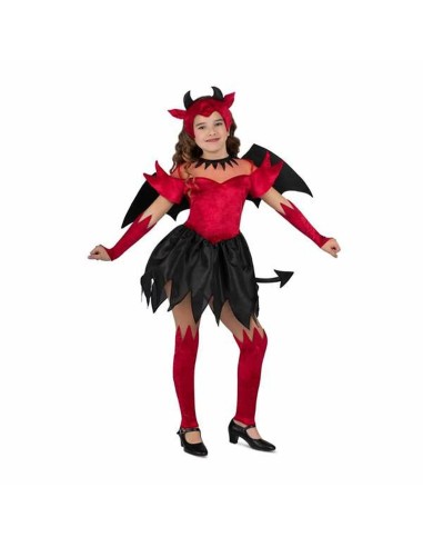 Costume per Bambini My Other Me Diavolo Donna 3-4 Anni