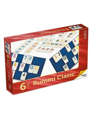 Gioco da Tavolo Rummi Classic Cayro (ES-PT-EN-FR-IT-DE) (ES-PT-EN-FR-IT-GR) (35 x 26 x 6 cm)