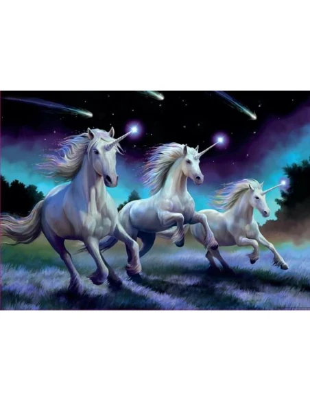 Puzzle Educa Unicorns (Anne Stokes) 1000 Pièces