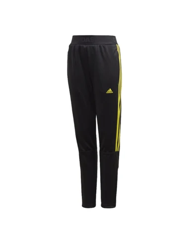 Children's Tracksuit Bottoms Adidas YB Tiro Black