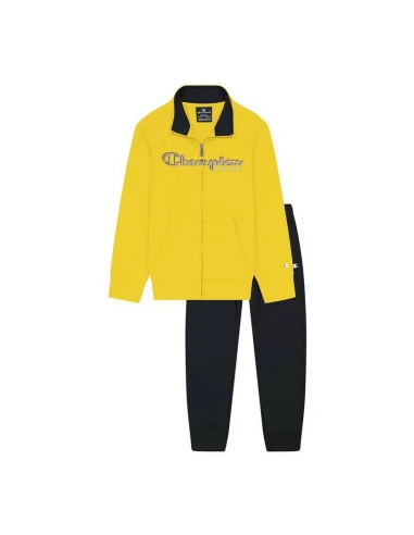 Children’s Tracksuit Champion Full Zip Boy Yellow