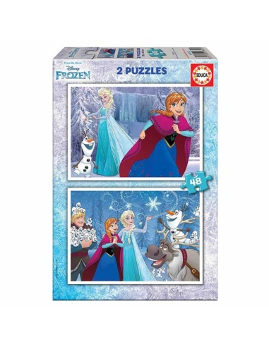 Puzzle Educa Frozen 28 x 20 cm 48 Pieces (2 Units) (2 x 48 pcs)