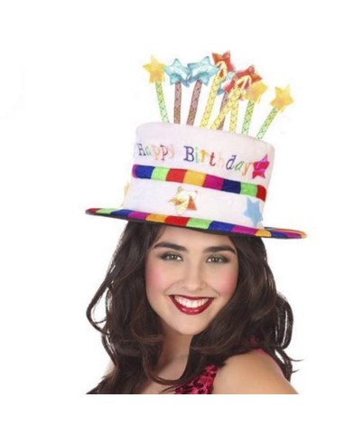 Cappello di Compleanno (59 cm) Multicolore