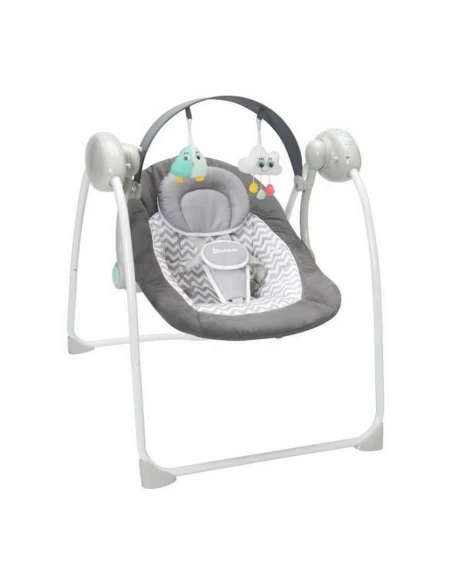 Rocking Chair Badabulle Comfort Swing White Grey