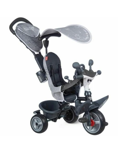 Tricycle Smoby Baby Driver Plus Grey