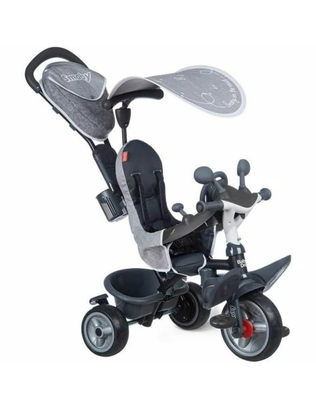 Triciclo Smoby Baby Driver Plus Grigio