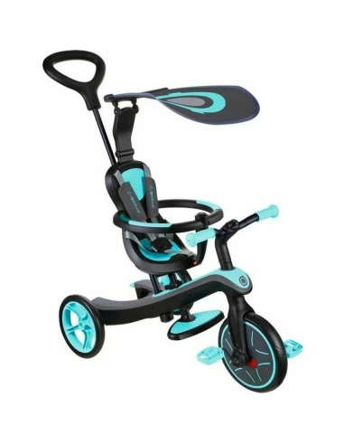 Tricycle Globber Explorer Trike 4 en 1 Bleu