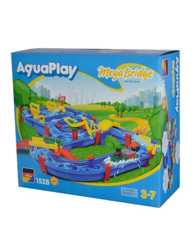 Rundkurs AquaPlay Mega Bridge + 3 jahre Wasserspielzeug