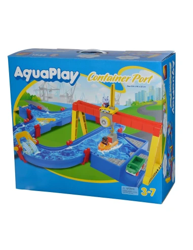 Rundkurs AquaPlay Port a Container + 3 jahre Wasserspielzeug