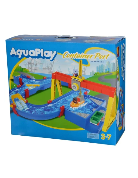 Rundkurs AquaPlay Port a Container + 3 jahre Wasserspielzeug