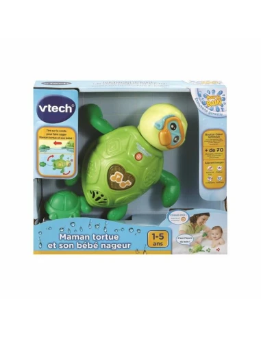 Giocattoli da Bagno Vtech Baby Mother Turtle and Baby Swimmer acquatico