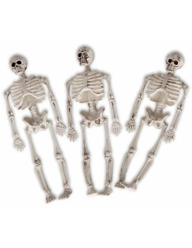 Halloween Decorations My Other Me 20 x 8 x 8 cm Skeleton White 20cm