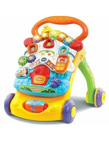 Cavalcabili Vtech Super Trotteur Parlant 2 En 1 Orange (FR) Multicolore