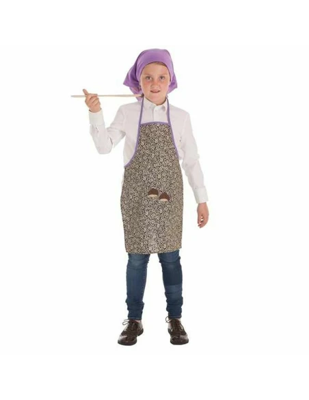 Costume per Bambini Cappello Grembiule Violetta