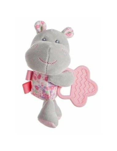 Baby-Beißring Hippo Rosa 20 cm 20cm