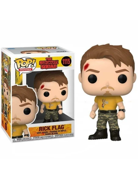 Figure à Collectionner Funko Pop! The Suicide Squad - Rick Flag Nº1115